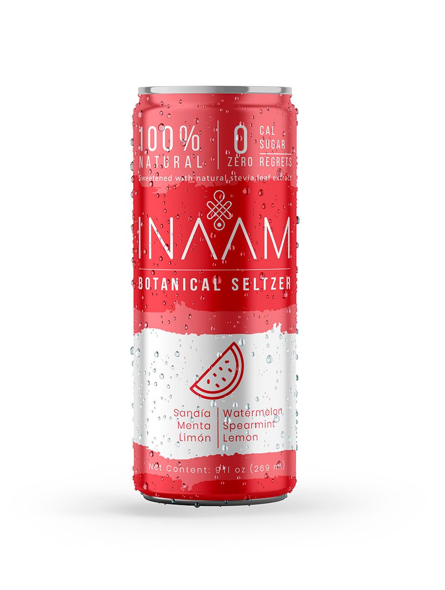 Watermelon, mint, and lemon Sparkling