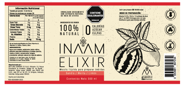 Elixir - Watermelon, Mint, Lemon - Image 2